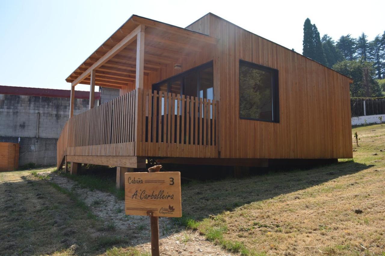 Cabanas Compostela - Cabana A Carballeira Santiago de Compostela Exteriör bild